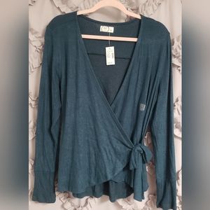 New! Maurices Wrap Sweater size Large